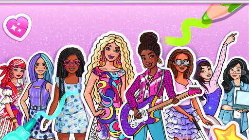 Barbie Color Creations screenshot
