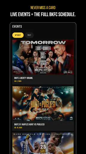 Bare Knuckle BKFC screenshot