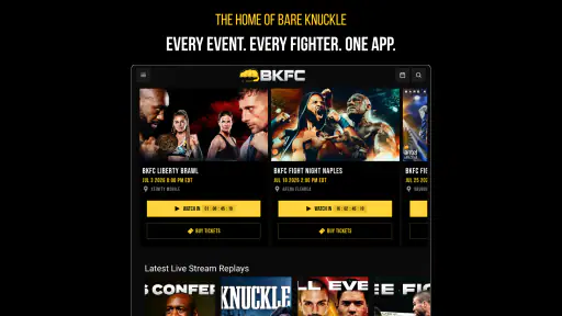 Bare Knuckle BKFC screenshot