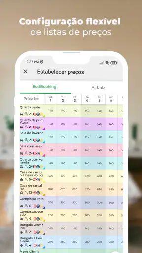 BB Calendário de reservas screenshot