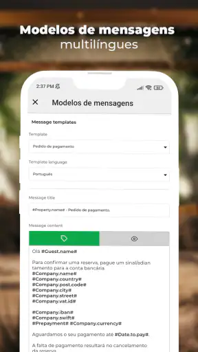 BB Calendário de reservas screenshot