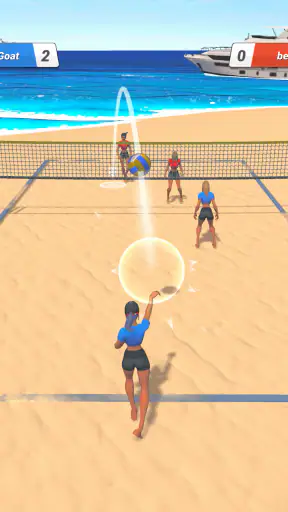 Beach Volley Clash screenshot