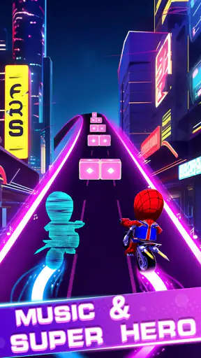 Beat Racing:Car&jogo de musica screenshot