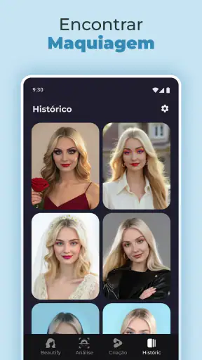 Beautify: Penteado de IA screenshot
