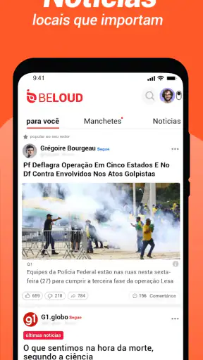 Beloud: Notícias & Opiniões screenshot