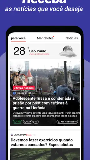 Beloud: Notícias & Opiniões screenshot