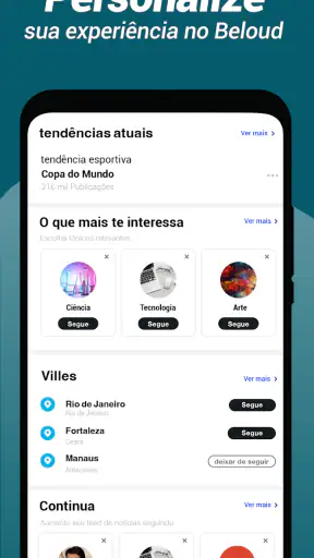 Beloud: Notícias & Opiniões screenshot