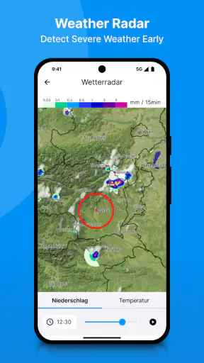 bergfex: weather & rain radar screenshot