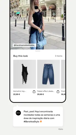 BERSHKA: moda e tendências screenshot
