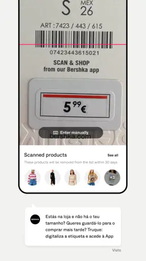 BERSHKA: moda e tendências screenshot