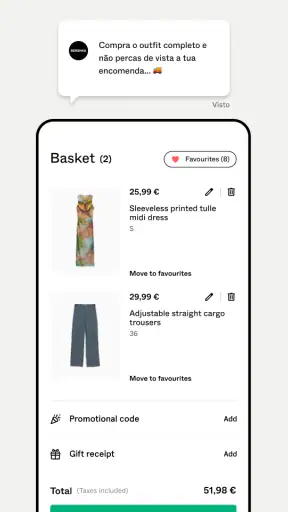 BERSHKA: moda e tendências screenshot