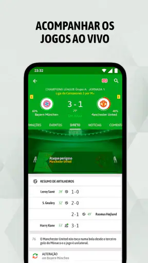 BeSoccer - Resultados futebol screenshot