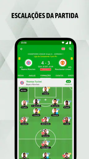 BeSoccer - Resultados futebol screenshot