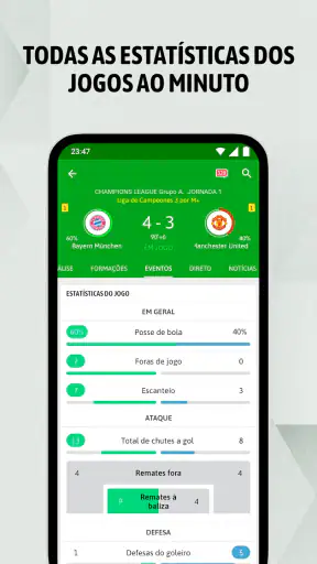 BeSoccer - Resultados futebol screenshot