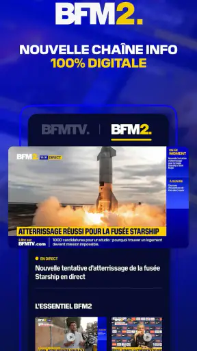 BFM TV - radio et news en live screenshot