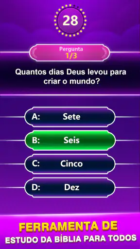 Bible Trivia -Jogos de palavra screenshot