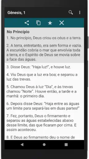 Bíblia King James Atual. - PDV screenshot
