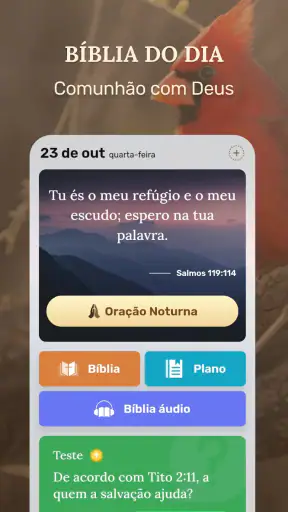 Bíblia Sagrada - áudio+offline screenshot