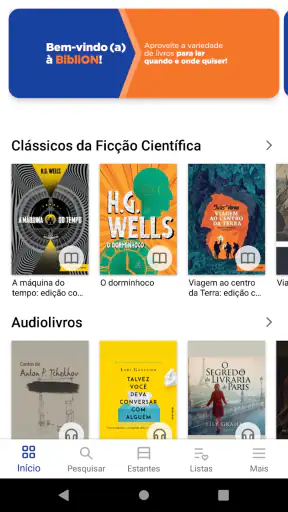 BibliON: seu app de leitura screenshot