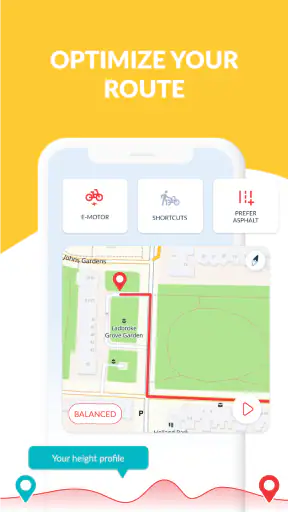 Bike Citizens Cycling App GPS screenshot
