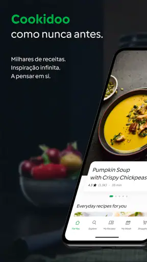 Bimby ®, Cookidoo ® screenshot