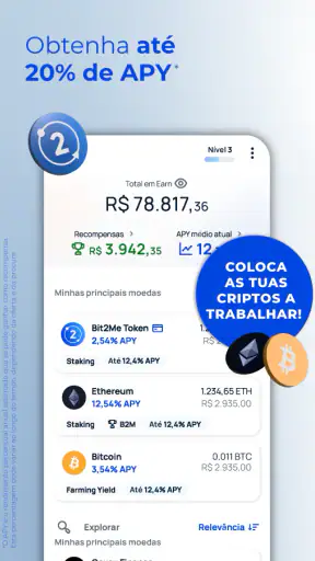 Bit2Me - Bitcoin e Cripto screenshot