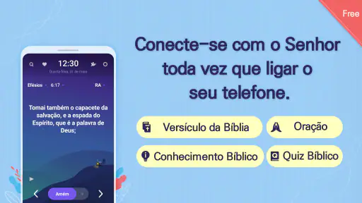BitBíblia (tela de bloqueio) screenshot