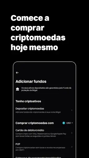 Bitget - Trading BTC e cripto screenshot