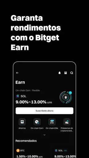 Bitget - Trading BTC e cripto screenshot