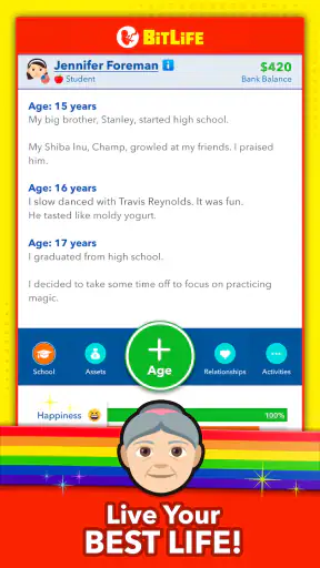 BitLife GO! Simulador de vida screenshot