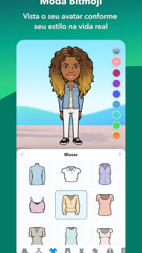 Bitmoji screenshot