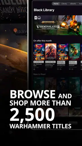 Black Library: The App screenshot