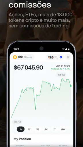 Bleap: Finanças, Cartão Cripto screenshot