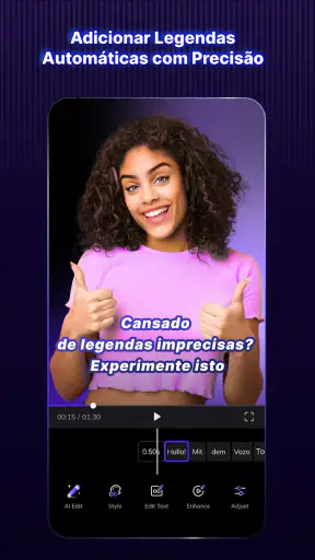 Blink Legendas by Vozo AI screenshot