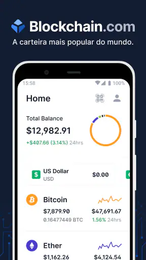 Blockchain.com Wallet: Cripto screenshot