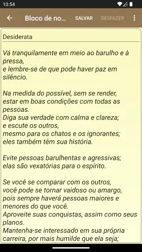 Bloco de notas - notas simples screenshot