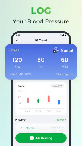 Blood Pressure App screenshot