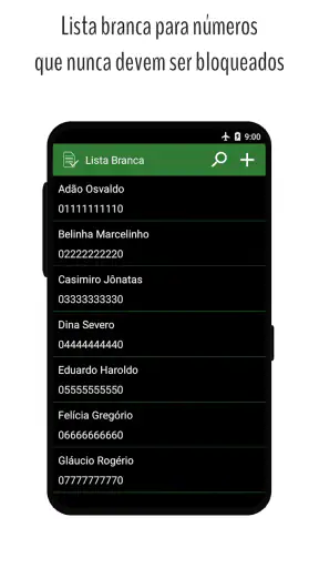 Bloqueador de Chamadas screenshot