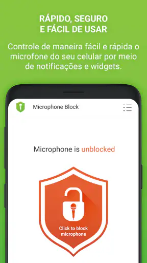 Bloqueador de Microfone screenshot