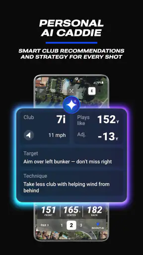 Blue Tees GAME: AI Golf GPS screenshot