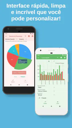 Bluecoins Finanças & Orçamento screenshot