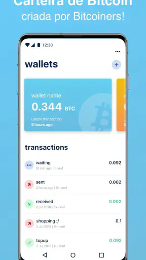 BlueWallet Carteira de Bitcoin screenshot
