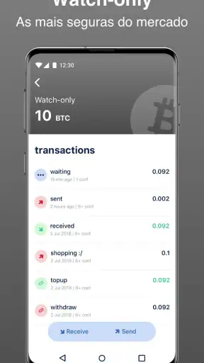 BlueWallet Carteira de Bitcoin screenshot