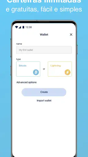 BlueWallet Carteira de Bitcoin screenshot