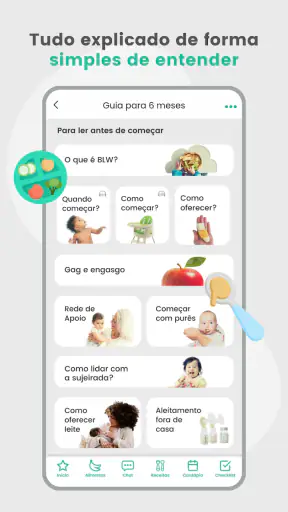 BLW Brasil - Alimentação Bebês screenshot