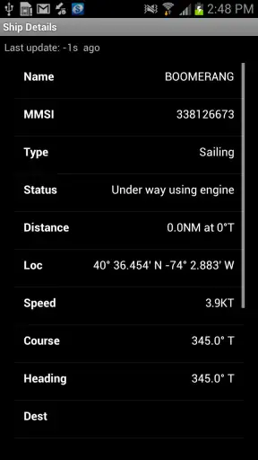 Boat Beacon - AIS Navigation screenshot