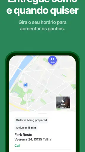 Bolt Food Courier screenshot