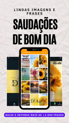 Bom Dia com Imagens e Mensagem screenshot