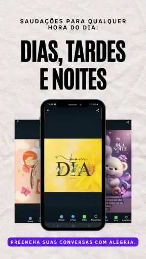 Bom Dia com Imagens e Mensagem screenshot