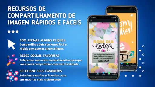 Bom Dia e Boa Noite com Imagem screenshot